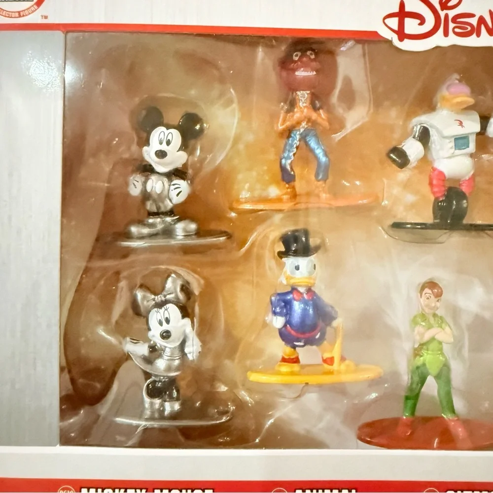 Disney Nano Metalfigs 10 piece Die Cast Metal Action Figure Set